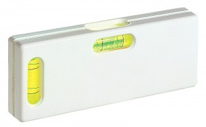 METRICA ABS-WASSERWAAGE WEISS
