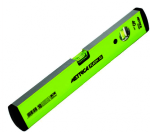 METRICA Flash XL Wasserwaage 50 cm, 2 Libellen, 0,30 mm/m