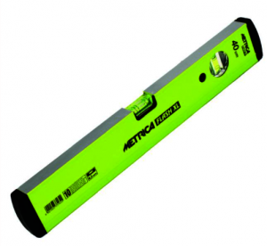 METRICA Flash XL Wasserwaage 120 cm, 3 Libellen, 0,30 mm/m