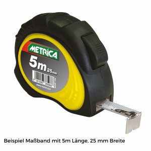 MASSBAND SELF LOCKING 
GELB/SCHWARZ 5 M
