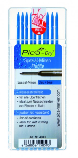 Pica DRY Minen-Set blau (Set Inhalt 10 Stk.)