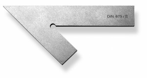 SCALA Spitzwinkel 200x130mm, 45° DIN 875/2, flach, blank
