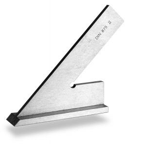 SCALA Spitzwinkel 150x100mm, 45° DIN 875/2, Anschlag, blank