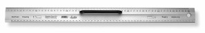 SCALA Schneid-und Zeichenmaßstab 600 mm 50x5 mm, Alu elox., mit Griff