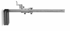 SCALA Höhenreißer 300mm, HM-Nadel, Fuß 110x70mm, Nonius 0,05mm