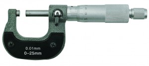 AUSSEN-MICROMETER 0-25MM
ABS-Etui