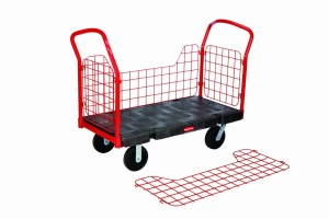 RUBBERMAID Plattformwagen mit vergitterten Seiten