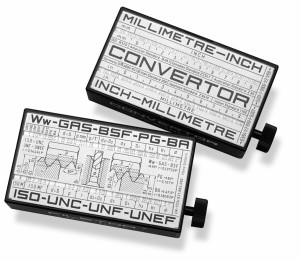 SCALA Filetor-Gewindeanzeiger MM- und Zollmaße