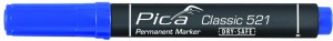 Pica Permanentmarker 2-6mm, Keilspitze, blau
