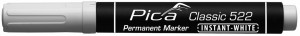Pica Permanentmarker INSTANT WHITHE, Rundspitze 2-4mm