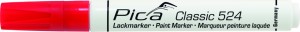 Pica Lack-/Industriemarker 2-4mm, Rundspitze, rot