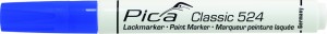 Pica Lack-/Industriemarker 2-4mm, Rundspitze, blau