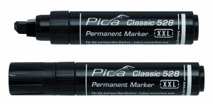 Pica Permanentmarker 4-12mm, Keilspitze, schwarz