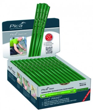 Pica Steinhauerstift, 24cm, 100er-Schachtel