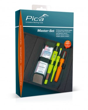 Pica Master-Set Zimmermann 1 x 6060, 1 x 6045, 1 x 3030, 1 x 4030 + GRATIS 1 x 990/40