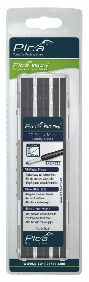 Pica BIG DRY Minen-Set ANILINE 2.0 - SB-Version
