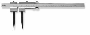 SCALA Stangenzirkel MB 20-300mm mattverchromt mit Maßteilung und Feineinstellung