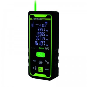 METRICA LASER DISTANZMESSER METRICA FLASH GREEN 100