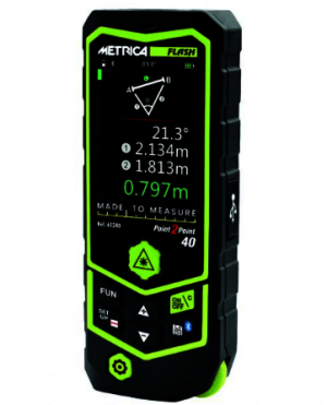 METRICA LASER DISTANZMESSER METRICA FLASH POINT2POINT 60 (ersetzt ME 61240)