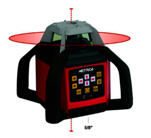 METRICA ROTATIONSLASER 4 GRIFFE