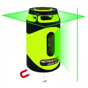 METRICA BRAVO LASER 360° GREEN