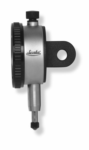 SCALA Meßuhr MB 10mm / Geh.58mm / 0,01mm /Öse, mit Öse rückseitig