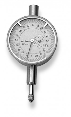 SCALA Meßuhr MB 5mm / Geh.58mm / Abl.0,001mm