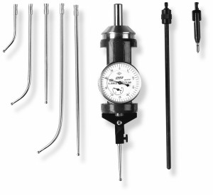 SCALA Präzisions-Zentriergerät 3,0mm / 0,01mm 140mm,Abl.o.o1mm,MB 3mm, Schaft 9.5mm