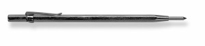SCALA Reißnadel  150mm verchromt,Magnet kurze HM-Spitze,runder kordierter Schaft