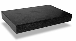 SCALA Hartgesteinplatte 1200x800mm DIN 876/0 aus feinkörnigem,dunkl.Natur-Hartgestein