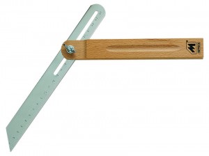 WINKEL JUSTIERBAR /SCHMIEGE MIT TEILUNG 150 MM