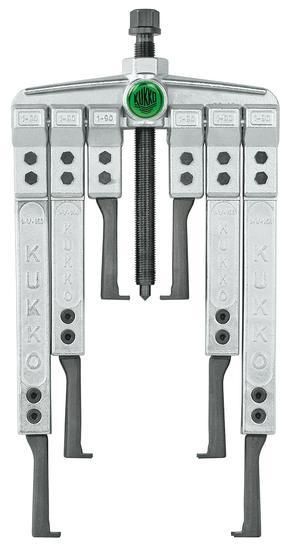 KUKKO 2-ARM ABZIEHER-SATZ
F. MEHRERE SPANNTIEFEN