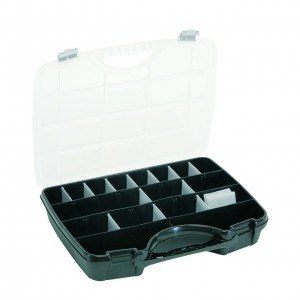 Allzweckkoffer A47 81x460x350 schwarz/silber

