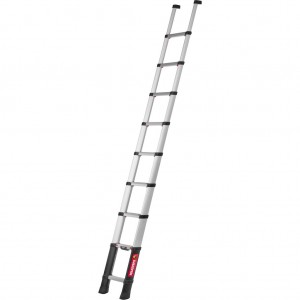 Teleskop-Anlegeleiter Telesteps PrimeLine 3,0 Meter 9 Stufen eingeschoben 0,76 Meter Breite 0,47 Meter