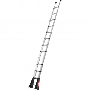 Teleskop-Anlegeleiter Telesteps PrimeLine 4,1 Meter mit Stabilisator 13 Stufen eingeschoben 0,93 Meter Breite 0,56 Meter
