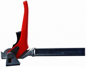 BESSEY Gleitbügel komplett mit Hebelgriff 
für TWV16 Ausladung 30-150 mm/Schiene 22x8,5 mm