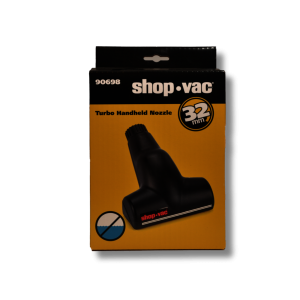 SHOPVAC - Turbobürste für Polster und Teppichstoffe, Bürste spez. für Teppiche aber nicht für Wasser, passend für alle Sauger mit Aufnahme 32mm

