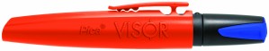 Pica VISOR permanent Marker, blau "Chloridfrei - für Markierung auf Edelstahl"