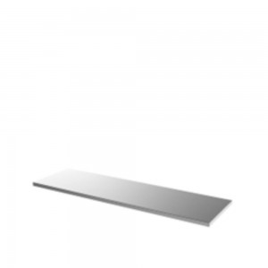 Semloc WorkSpace Edelstahlplatte Tief 204 cm
