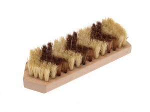 LESSMANN Beizbürsten 150x50 mm 7 rhg. Bronzedraht BRO gew. 0,15 mm und Fibre hoch 20 mm
