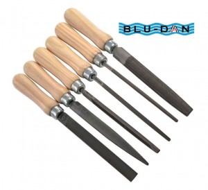 BLUDAN Schlüsselfeilensatz 6tlg 1/2 Schlicht – 100 mm