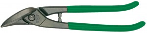 ERDI Ideal-Schere rechts, für durchlaufende gerade u. Figurenschnitte
Gesamtlänge 280 mm, Schnittlänge 34 mm