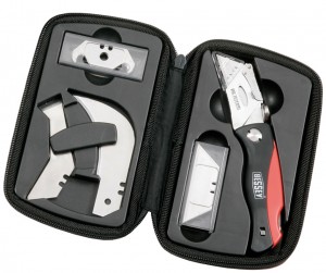 BESSEY Messer-Set in Etui Inhalt:1x DBKPH-EU/15x DBK-T/5x DBK-H/2x DBK-L/2x DBK-A