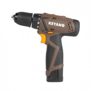 KEYANG Akku Bohrschrauber 114,4V 2,0Ah, 10mm Bohrfutter, 2 Gang