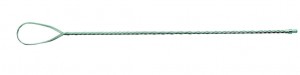 LESSMANN Drahtstiele mit Grifföse 55x100 mm GL 1000 mm Gew. W1/2" innen Drehdraht verzinkt 4x 3.0 mm
