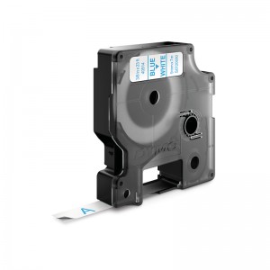 DYMO D1-Schriftband, 9 mm x 7m, blau auf weiß
UV-beständig