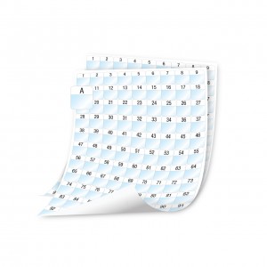 DYMO XTL Etikettenbogen, Polyester, selbstlaminierend, 2.592 Stück, auf Bogen 24mm x 23mm,