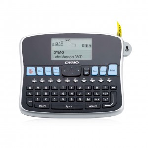 DYMO LabelManager 360D - kompatibel mit 6,9,12,19 mm D1-Bänder