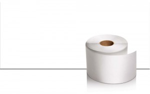 DYMO LW-Terminvereinbarungskarte/Namensschild, 1 Rolle à 300 Etiketten, 51 x 89, weiß nicht klebend