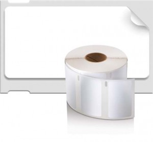 DYMO LW-Vielzweck-Etiketten ws, 1 Rolle à 1000 Etiketten, 32 x 57, weiß ablösbar / NICHT UV BESTÄNDIG